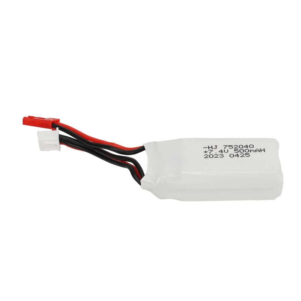 500mAh Lipo Battery 2S 7.4V 35C Overcharge Protection Lithium Battery for RC Drone Quadcopter