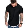 Men's T Shirt Leisure Pure Color Men T-shirt for Male Short Sleeve Tops Tees Man T-shirt