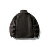 CROWD CITY Men's Japanese Retro Double-Sided Winter Lambswool Cotton Jacket Y598