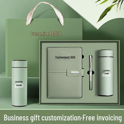In-Stock A5 Business Notebook Gift Set with Custom Logo - High-Value Office Diary