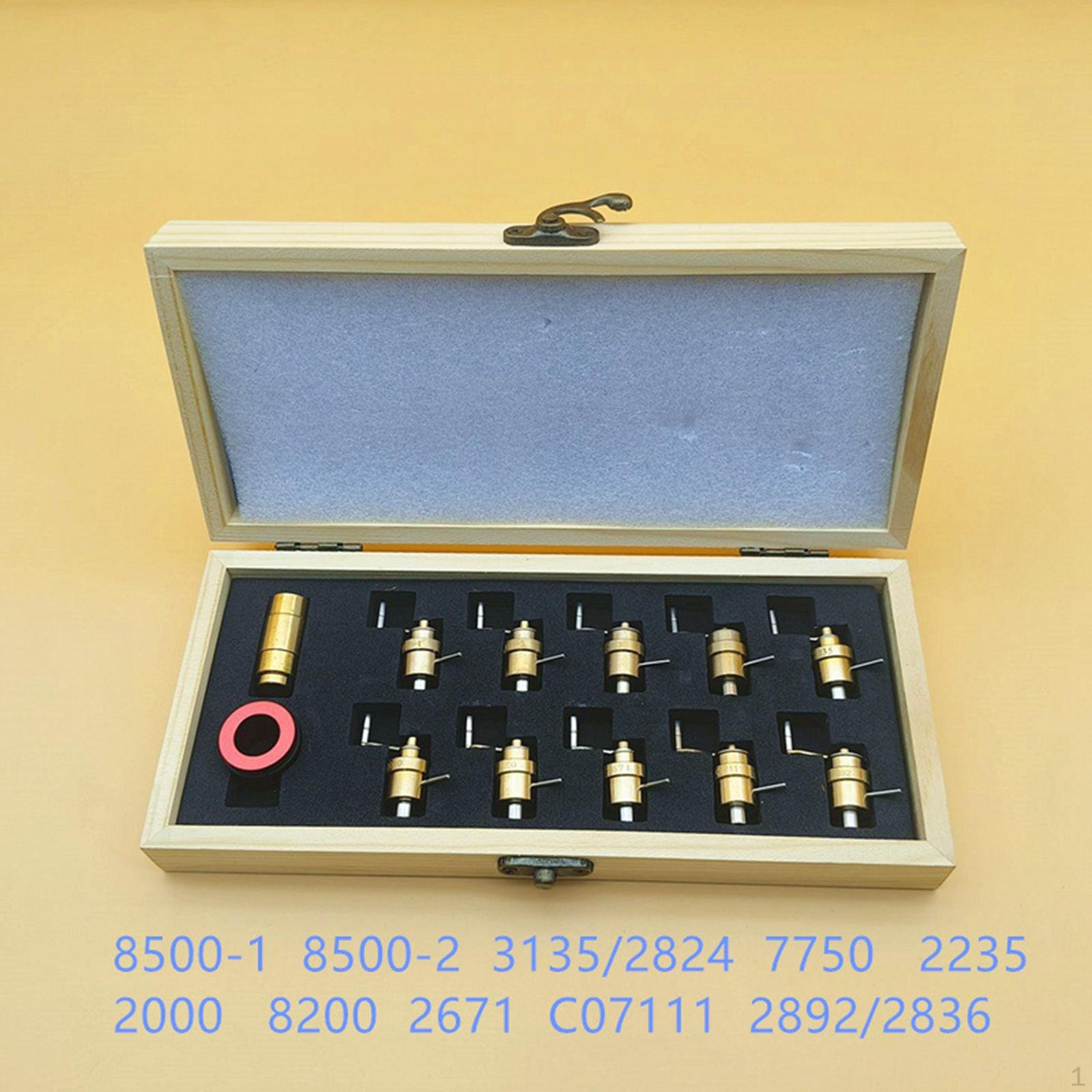 

Watch Mainspring Winder Set Wristwatch Repairing Kit Workshops Winding Tools Repair for
