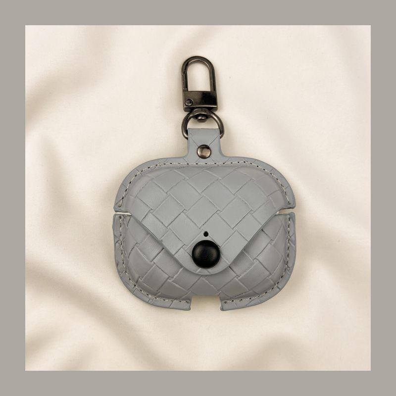 

Case Airpod3 for Apple Pro Earphone Case Second Generation Wireless Bluetooth Third Generation Aipods2 Generation Airpodpro Fourth Generation 4 AirPods 4 Blue weave pattern]