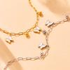 Fashion Jewelry Butterfly Heart Star Chain Pendant Bracelet for Women