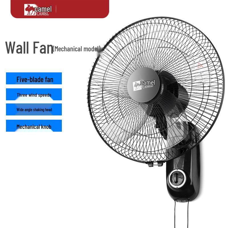 

Настенный осциллирующий вентилятор Camel - Идеально подходит для дома, ресторана или промышленного использования. 16-inch No Extension Cord