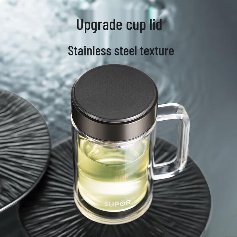 Supor KC45HK10 Double-Layer Glass Tea Cup