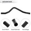Lower Radiator Coolant Hose for Honda Accord 2.3L 1998-2002 Good Sealing Water Hose Pipe No.19502PAAA00 Rubber 1 Pc