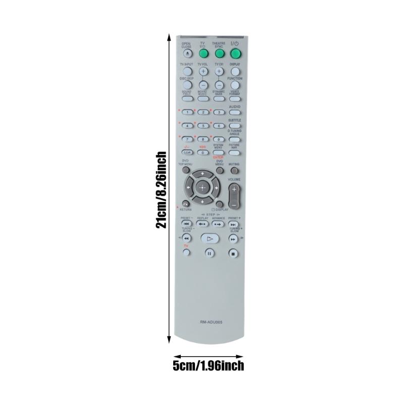 Universal Receiver Remote Control RM-ADU005 Replacement Compatible for DAV-DZ231 DAV-DZ30 DAV-DZ530 DAV-DZ630