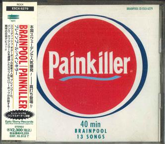 

CD BRAINPOOL Painkiller ESCA6279PROMO EPIC 1995 Япония Оби Рок Б/У