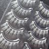 Eyelashes Extension White Lashes Long Cross Eye Makeup Tools New White False Eyelashes  for Cosplay