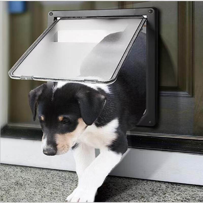 Strong Lockable Dog Door with Privacy
