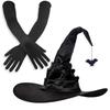Beautiful Witch Hats Suit Light Halloween Hats Unisex Personality Witch Hat for Halloween Make Up and Masquerades