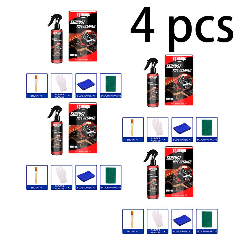 RAYHONG Car Exhaust Multifunctional Metal Rust Preventive Cleaner Tailpipe Motorcycle Equipment Maintenance