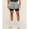 RunnIng Elite 2 In 1 5  Shorts Smokey Grey Black A1c9z Gdjj