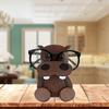 Animal Glasses Rack 3D Animal Wooden Carvings Sunglasses Display Rack Shelf Eyeglasses Show Stand Jewelry Holder X3UC