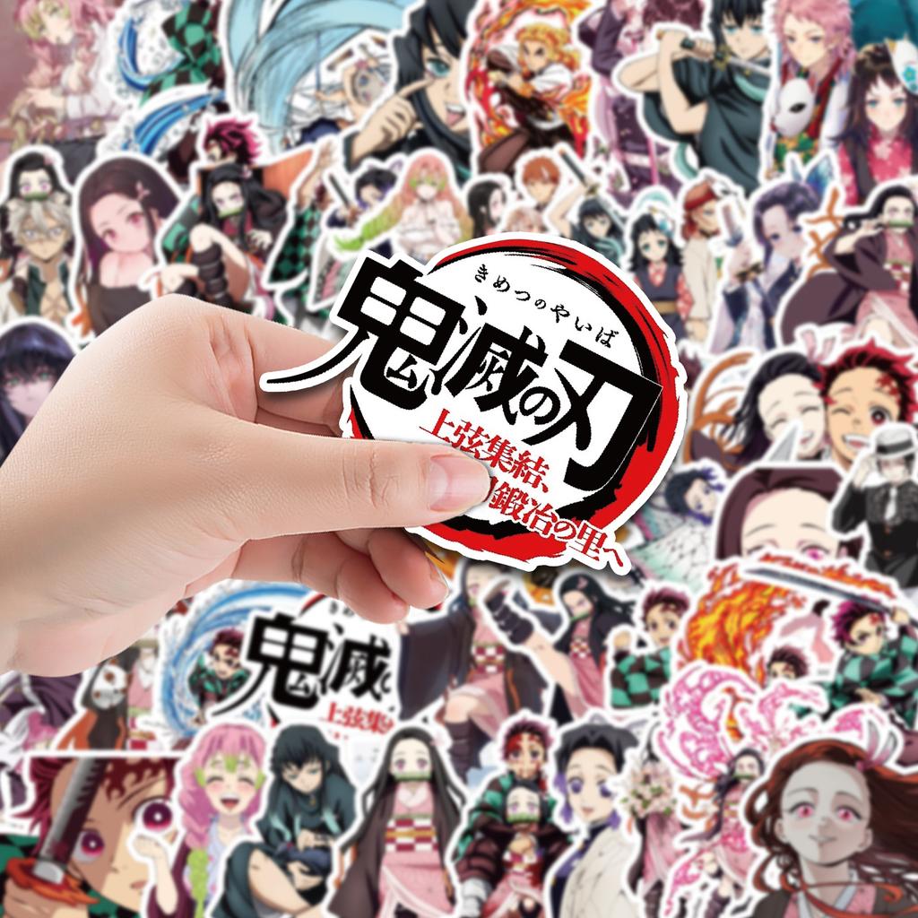 50 New Style Forging Knife Village Graffiti Stickers Car Mobile Phone Water Cup Decoration Stickers Waterproof Notebook Hand Note Stickers