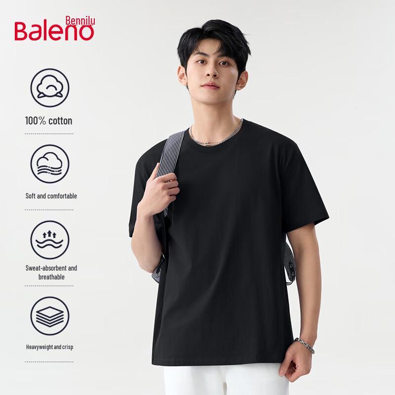 Baleno Men s Heavyweight Pure Cotton Tops 5XL