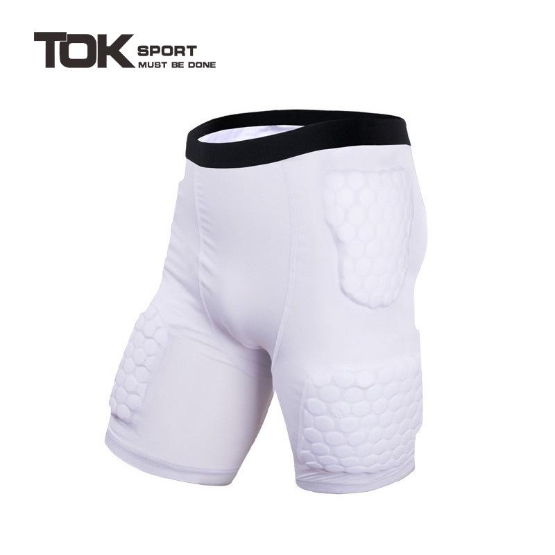 Rugby/Football Anti-collision Protective Gear Set: Padded Pants & Shoulder Pads for Goalkeepers - Tight-fitting, 3D Sports Equipment