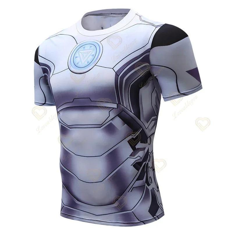 DC Marvel Superheld T-shirt 3D Digitale Print Iron Man Spider-Man Homecoming Cosplay Tee