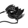 Damen Punk Totenkopf Fledermaus Design Schulter Umhängetasche