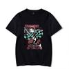 New Aniem T Shirt Kamado Tanjirou Print T-shirt Unisex Summer Casual O-neck Lady Female Clothing Short Sleeve Tees
