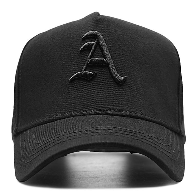 Berretto da Baseball a Punta Alta Stampa Lettere A Ricamo Cappello da Sole Profondo da Papà Uomo con Testa Grande Taglia Larga Snapback Sportivo Berretto da Golf Primavera ed Estate