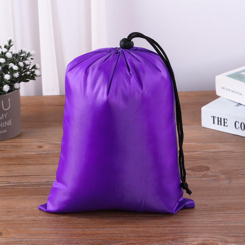 Custom Polyester Drawstring Bag for Clothing Packaging and Storage