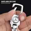 1Pcs Metal Car Styling Emblem Keychain Key Chain Rings For Mercedes Benz C180 C200 C260 C300 W108 W124 W126 W140 W168 W169 W176
