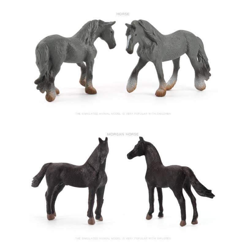 Mini Pvc Arabian Horse Statues Set For Collectors And Animal Hobbyists