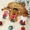 Creative Christmas Tree Pendant Crafts Xmas Hanging Decorations  Christmas Bell Decoration