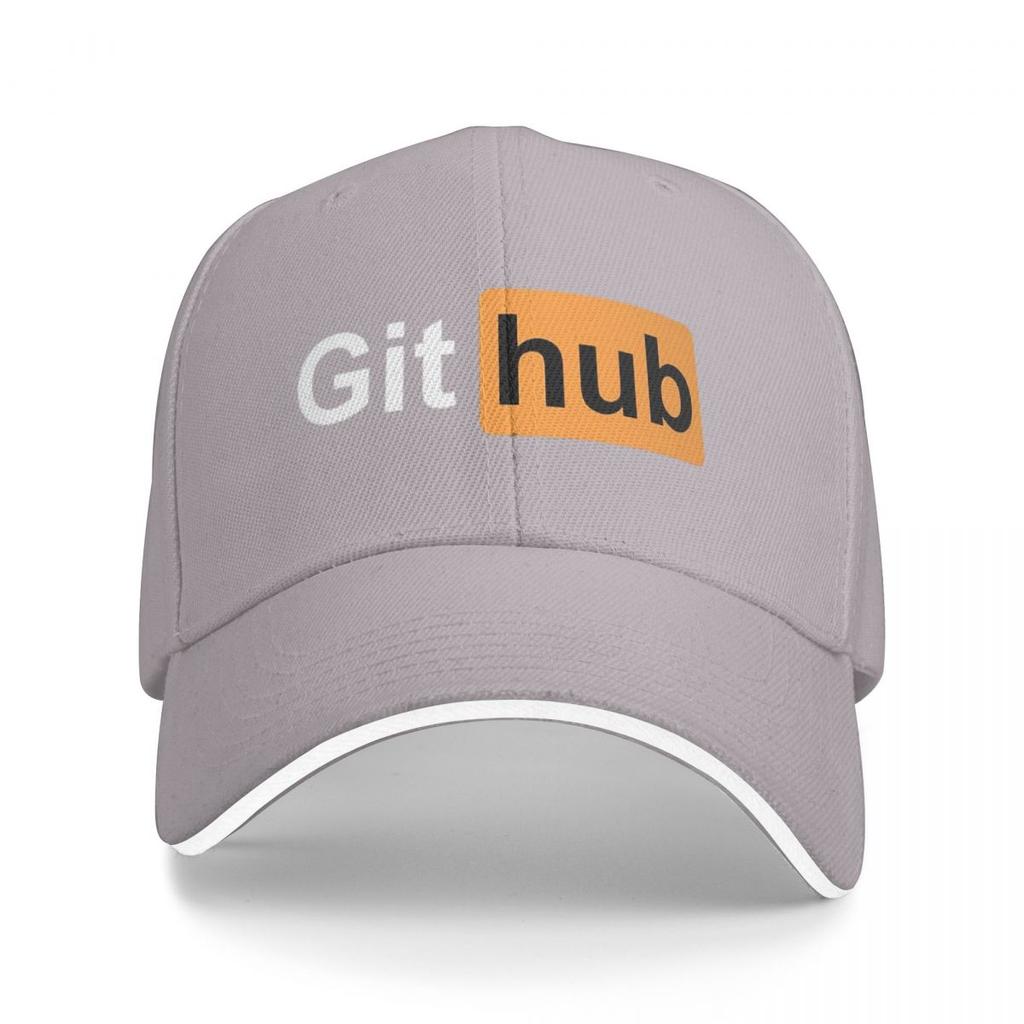 Unisex Baseball Hats GitHub Logo Outdoor Streetwear Summer Sports Baseball Caps Hip Hop Cap Casquette Hats