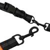 Double Stretch Running Leash Pet Leash Portable Running Reflective Double Stretch Dog Leash