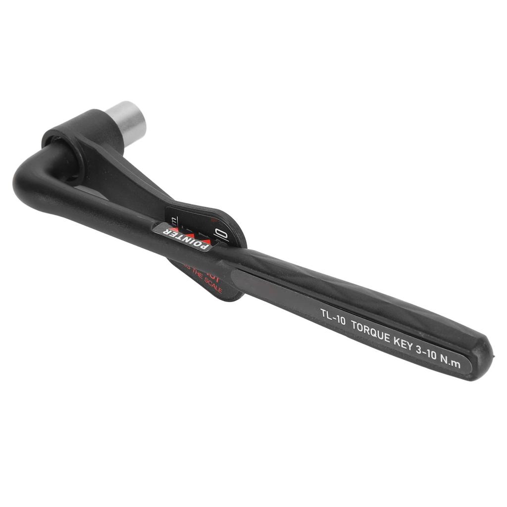 Bicycle Torque Wrench Chrome Vanadium Steel Bike Repair Torque Wrench Nylon Wrapped Handle with 6 Hex Bits for Repairing
