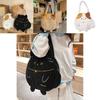Charming Cartoon Plush Shoulder Bag For Teens Super Lightweight Large Capacity