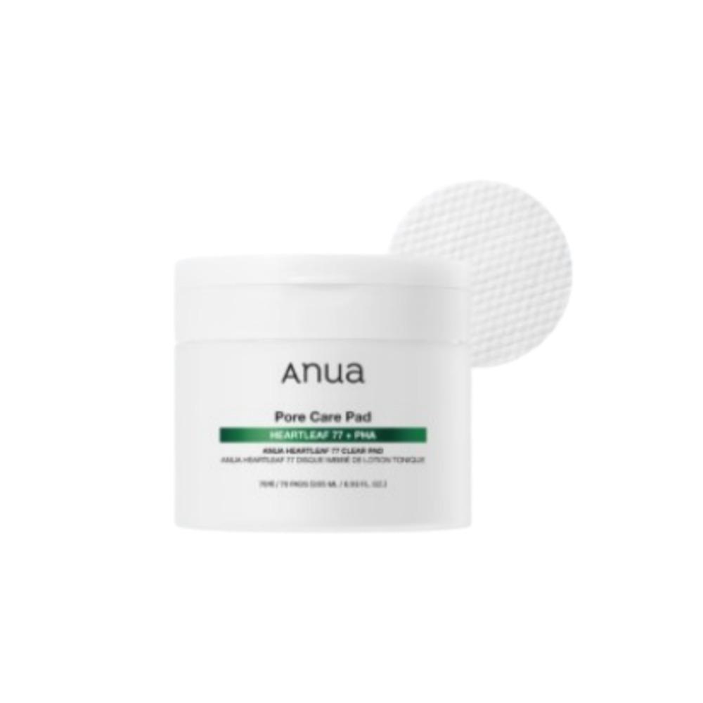 ANUA Heartleaf 77% Clear Pad Soothing Toner Pad Pore Care & Hydration (70 Pads)