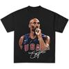 USA Olympic Kobe Signature Graphic Tee _ Premium Quality Heavyweight Basketball Shirt for Adults & Kids