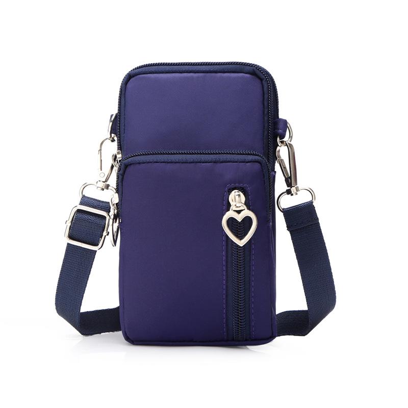 

Женская сумка-кроссбоди для телефона - 2023 корейская холщовая сумка через плечо, повседневный маленький квадратный клатч и шейный кошелек