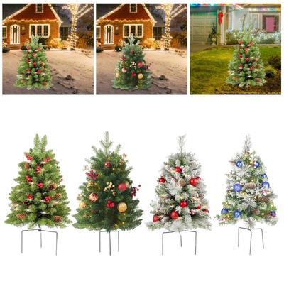 Artificial Topiary Tree, Realistic Bushes, Plants with Lights, Landscape Garden