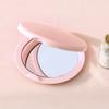 Double-Sided Pocket Mirror Round Folding Small Mirror Oval Travel Makeup Mirror Portable for Handbag Purse Pocket