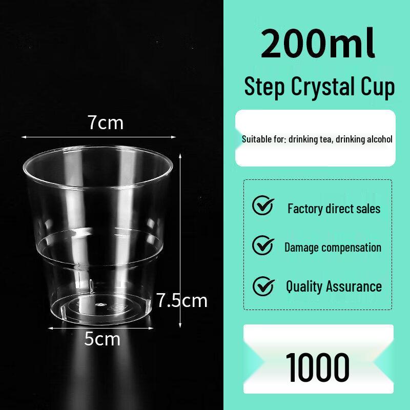 Premium Disposable Thickened Plastic Cups