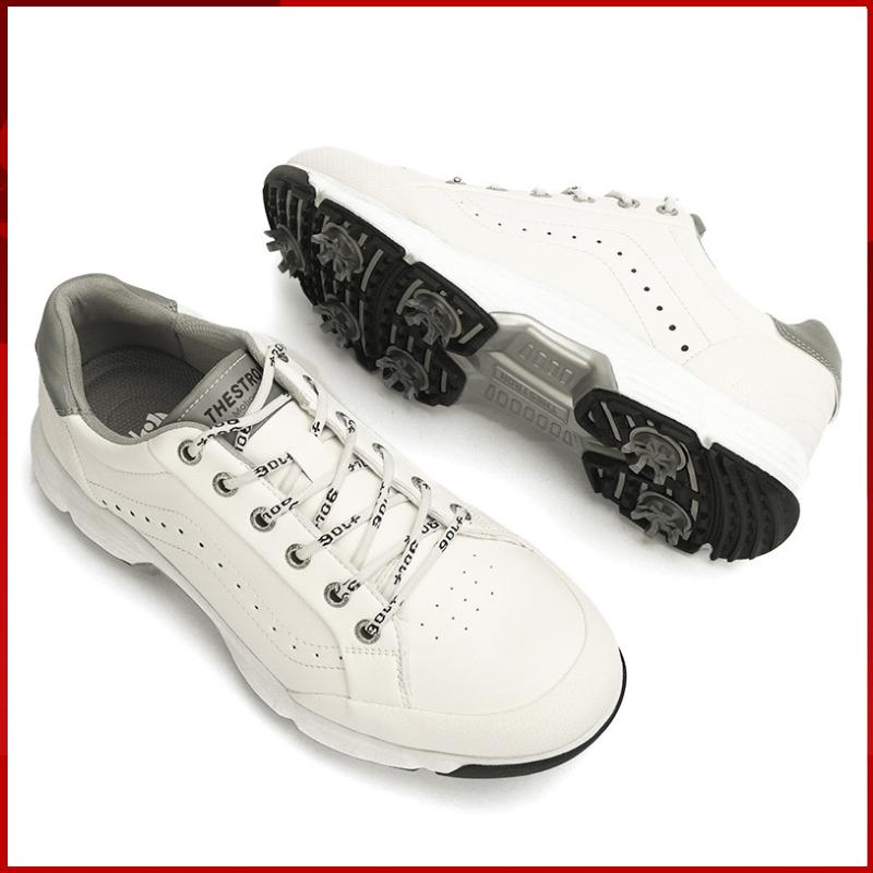 Brand THESTRON Size US 7-15 Pro Golf Shoes For Men Women With Spike Breathable Anti-Slip Outdoor Golfer Sneakers