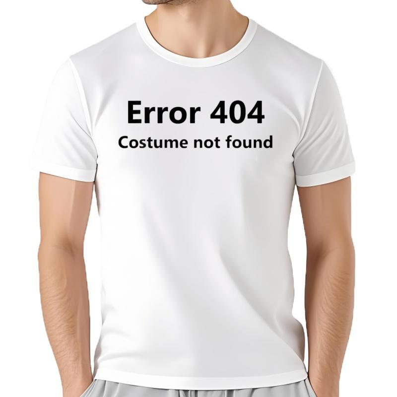 Error 404 Halloween Para Hombre Y Mujer Ropa Divertida Con Estampado Not Found