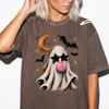 Ghost Halloween Shirt, Spooky Season Tee, Bubblegum Ghost Shirt, Girly Fall Tee