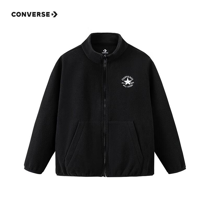 Converse Kids' Hooded All-Weather Fleece Windbreaker