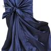 Fashion Dust-proof Wide Applications Self Tie Chair Cover Annual Dinner Chairs Dust Cover Home Decor