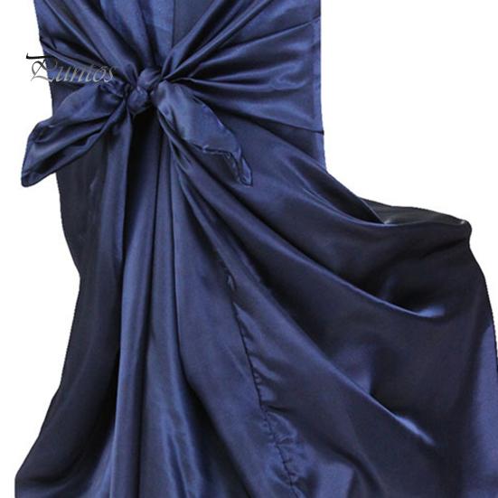Fashion Dust-proof Wide Applications Self Tie Chair Cover Annual Dinner Chairs Dust Cover Home Decor