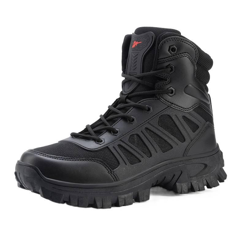 Combat Boots Men's Large Size High-top Outdoor Non-slip and Wear-resistant Comfortable Mountaineering Boots All-terrain Tactical Training Boots