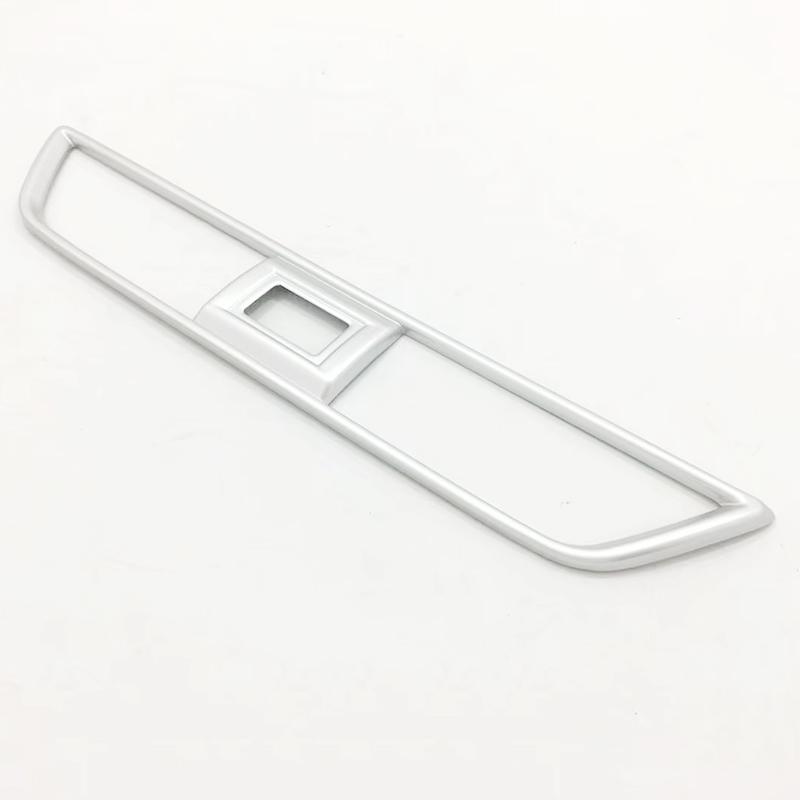 For Honda Accord 10th 2018  ABS Matte and Carbon Fibre Car Middle Air Outlet Decoration Cover Trim Car Styling Accessories