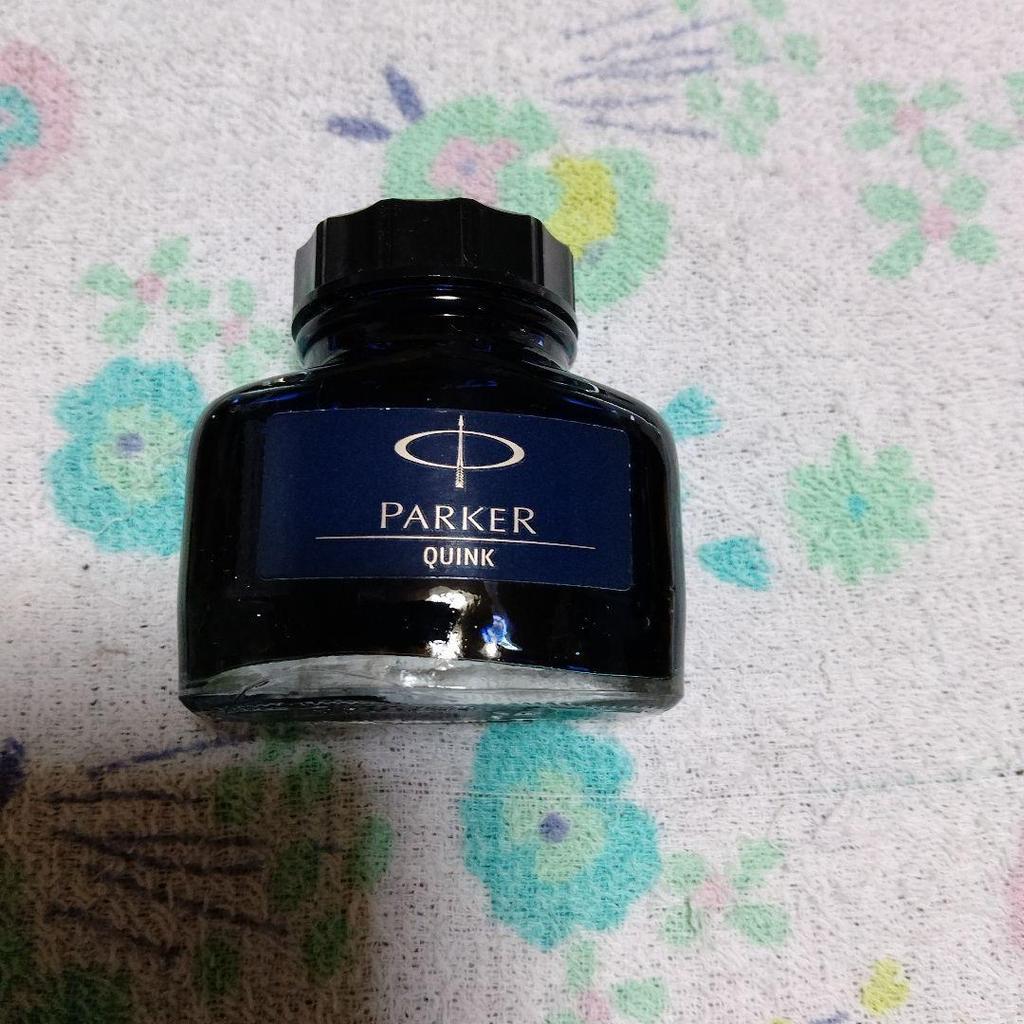 Used PARKER QUINK Fountain Pen Ink