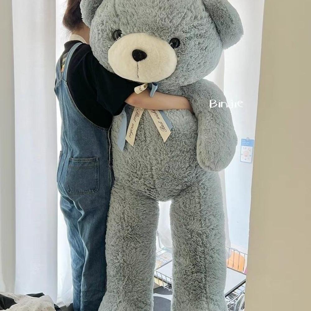 Niedlicher Teddybär Puppe Puppe großer Bär Plüschtier Geburtstagsgeschenk Umarmungsbär Junge und Mädchen Schlaf