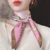 New silk scarf square scarf high-end women's versatile fashion simulation silk silk scarf scarf mulberry silk 71 small square scarf